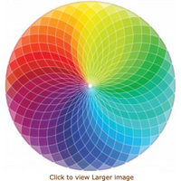 Puzzle Round Color Wheel
