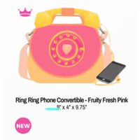 Ring Ring Phone Convertible Handbag-Fruity Fresh...@Bewaltz