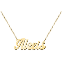 Lumiela Name Necklace (A-J)