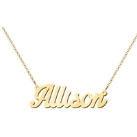 Lumiela Name Necklace (A-J)