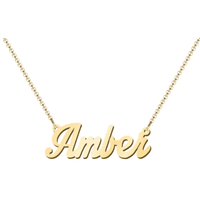 Lumiela Name Necklace (A-J)