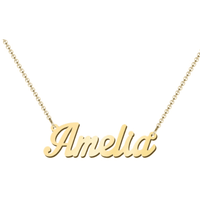 Lumiela Name Necklace (A-J)