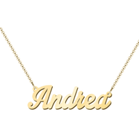 Lumiela Name Necklace (A-J)