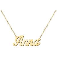 Lumiela Name Necklace (A-J)