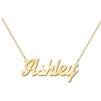 Lumiela Name Necklace (A-J)