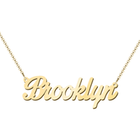 Lumiela Name Necklace (A-J)