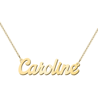 Lumiela Name Necklace (A-J)