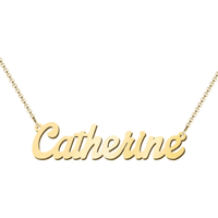 Lumiela Name Necklace (A-J)