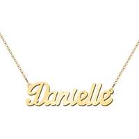 Lumiela Name Necklace (A-J)