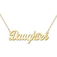 Lumiela Name Necklace (A-J)