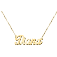 Lumiela Name Necklace (A-J)