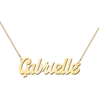 Lumiela Name Necklace (A-J)