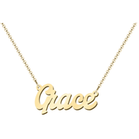 Lumiela Name Necklace (A-J)