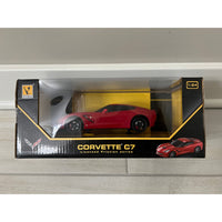 CORVETTE C7 FRICTION Classic Model Car Toy RED 2.4g, 3C Racing Sports Car