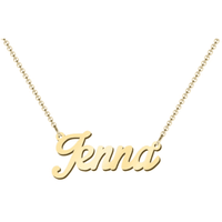 Lumiela Name Necklace (A-J)