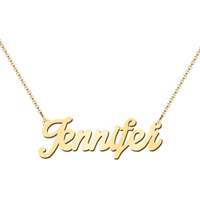 Lumiela Name Necklace (A-J)