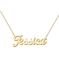 Lumiela Name Necklace (A-J)