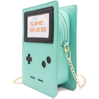 Green Gamer Handbag Retro 8-Bit