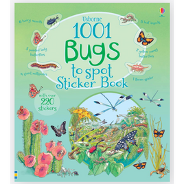 1001 Bugs To Spot Sticker Book@Edc