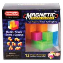 Puzzle de blocs magnétiques