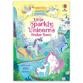Little Sparkly Unicorn Sticker Book@Edc