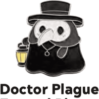 Enamel Pin - Plague Doctor and Nurse...@Squishables