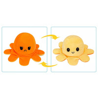 Octopus Double Side Flip Reversible Stuffed Toys 12 inch