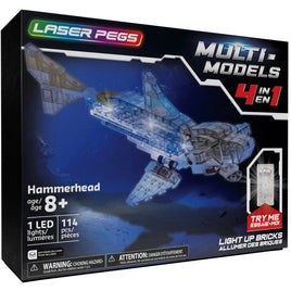 Hammerhead Shark MultiModel Building Set…@Laser_Pegs