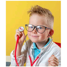 Toy Red Stethoscope Pretend Play
