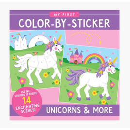 My First Color-by-Sticker Book -- Unicorns & More