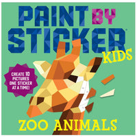 Paint By Sticker Zoo Animals…@Workman