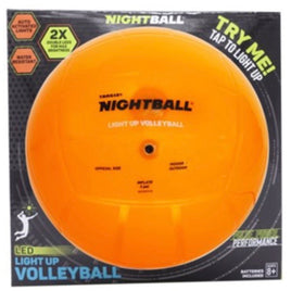 Led Nightball Orange Volleyball