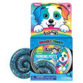 Crazy Aarons Playful Puppy Thinking Putty