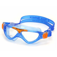 Vista Jr Unisex Swim Mask Blue transparent