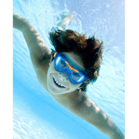 Vista Jr Unisex Swim Mask Blue transparent