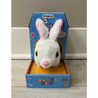 Kawaii Rabbit Simulation Stuffed Animals Bunny Toy Jumping, Barking Rabbit Electronic