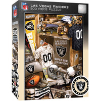 Las Vegas Raiders Locker Room Puzzle