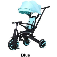 Bebelux Tricycle Multifunctional 7 in 1 Foldable Stroller and Tricycle for Kids