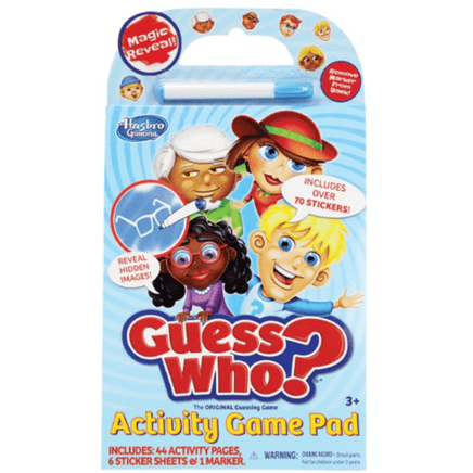 Guess Who Activity Game Pad - ToyTime